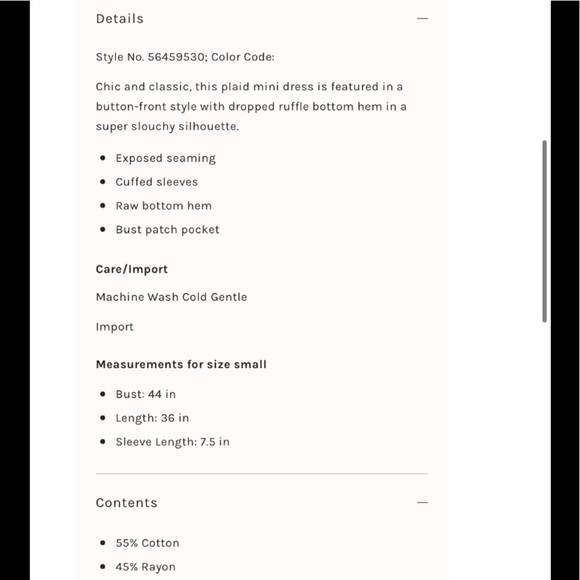 SALE NWT Free People Love Buzz Dress Med Blue Plaid - Picture 4 of 14